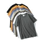 Men'S 100% Cotton 210gsm Blank T Shirts Short Sleeve Compressed