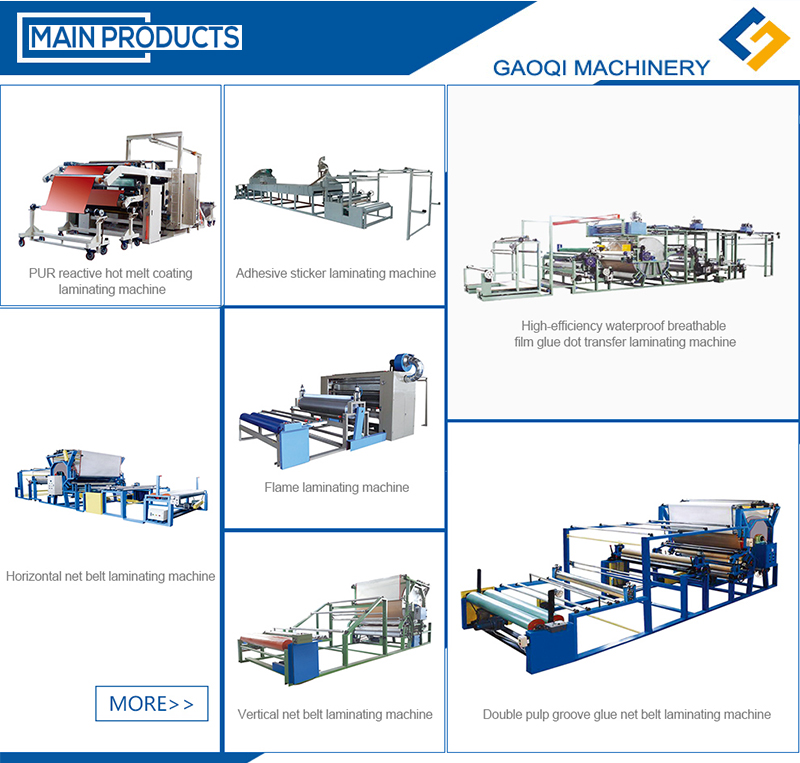 Energy Saving Dot Transfer Laminating Machine for Automotive Interiors