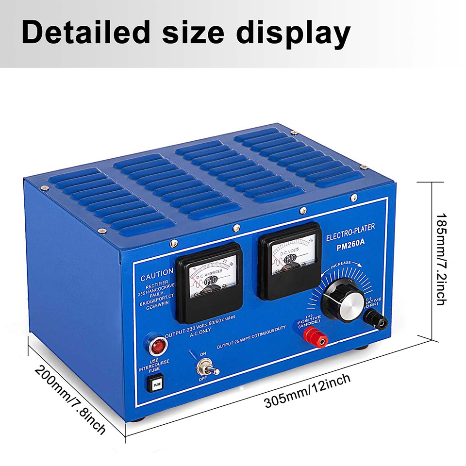 30A Jewelry Plating Machine Jewelry Electroplating Equipment 110/220V