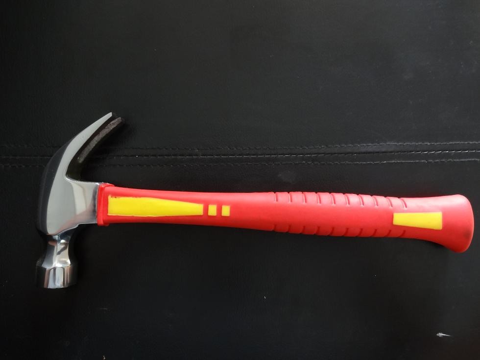Claw Hammer (CLHM-01) with mirror polishing surface and TPR handle