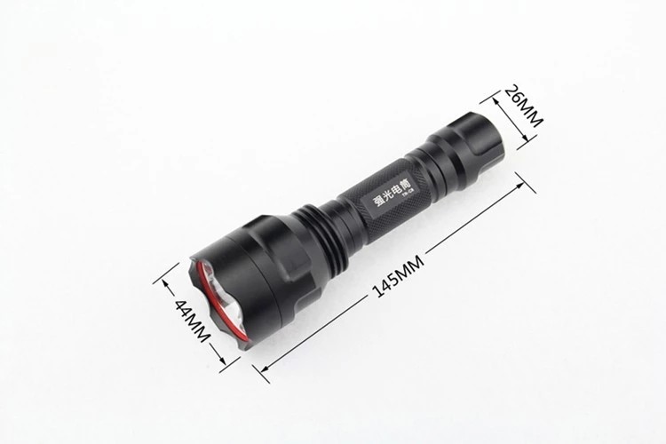 High Lumen Rechargeable Led Light Torches Emergency Flashlight 5 Modes With Memory C8
