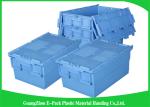 Economic Plastic Food Storage Plastic Boxes , Supermarkets Attached Lid