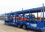 8 Units SUV Car Carrier Transport Lowbed /Flated Car-Transporter Semi Trailer