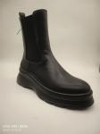 Fashionable Black Women S Boot Shoes With Flat Heel