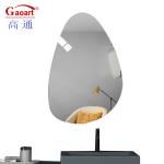 Customized Size Beveled Glass Beauty Salon Makeup Furniture for Bathroom