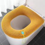 Detachable Toilet Seat Warmer Cover Washable Zipper Closure Type ODM