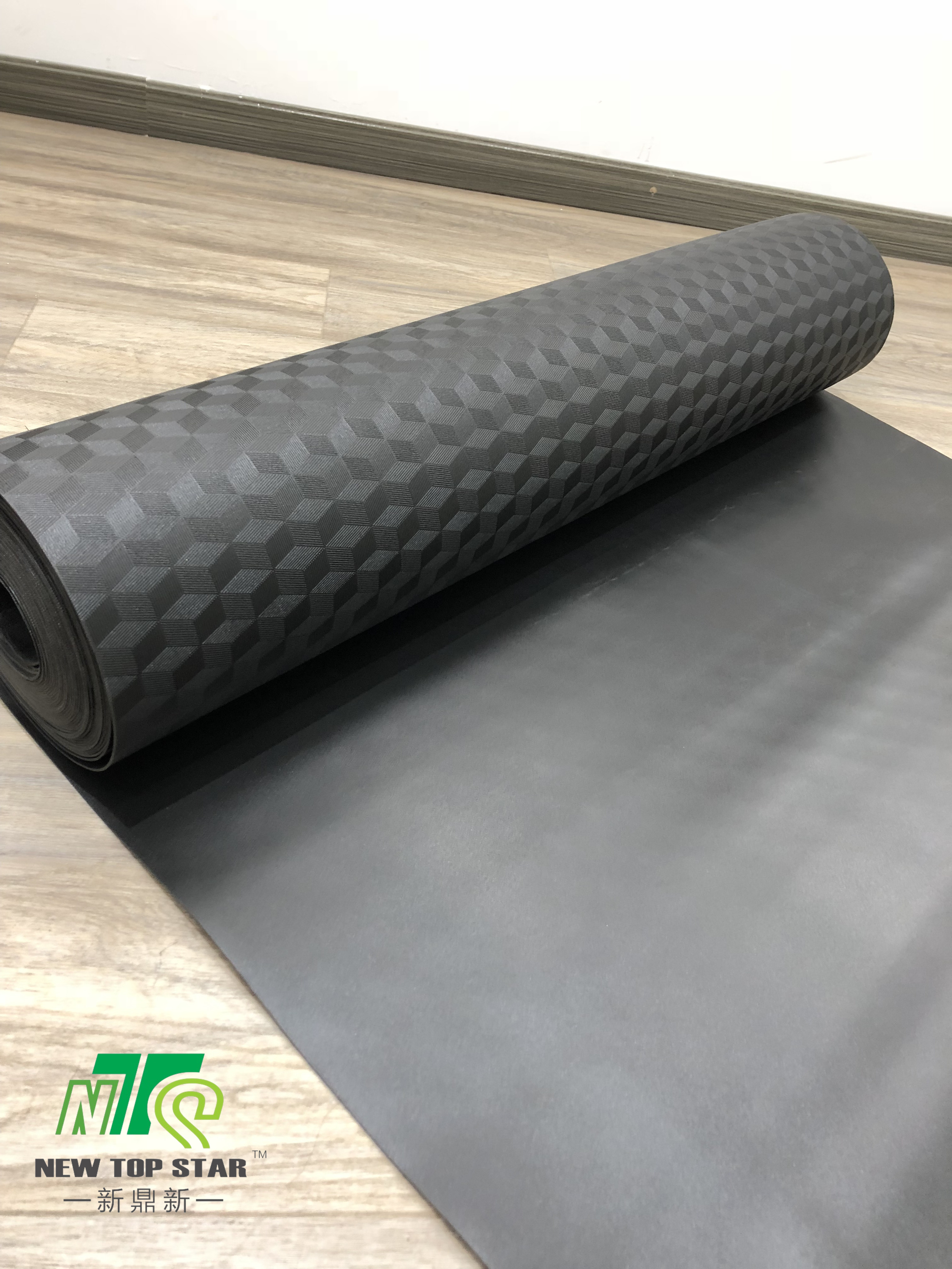 Customized SPC Flooring Underlayment Roll Strip , Vinyl Anti Slip EVA Acoustic Underlay