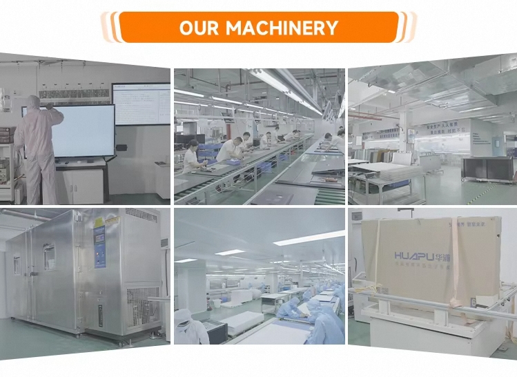 Wall Mounted Touch Screen Interactive Board Android Digital 65 Inch Interactive Whiteboard