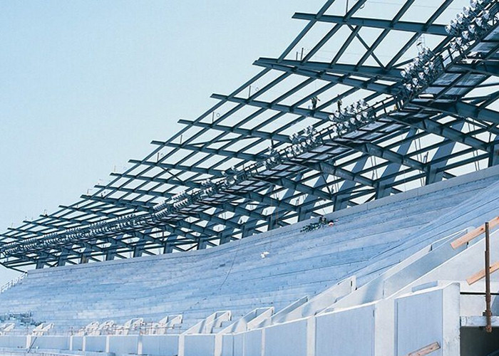 China Design Prefabricated Steel Structure Large Span Metal Frame Warehouse 1000 Sqm Painted Steel Structure Building