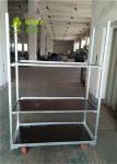 Metal Flower Cart Shipping Cart Metal Plant Greenhouse Trolley Danish Cart