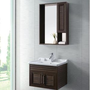 Wholesale Modern Alunimun Bathroom Vanity/ all aluminum bathroom cabinet/Mirror Cabinet /DB-8108 600X460mm from china suppliers