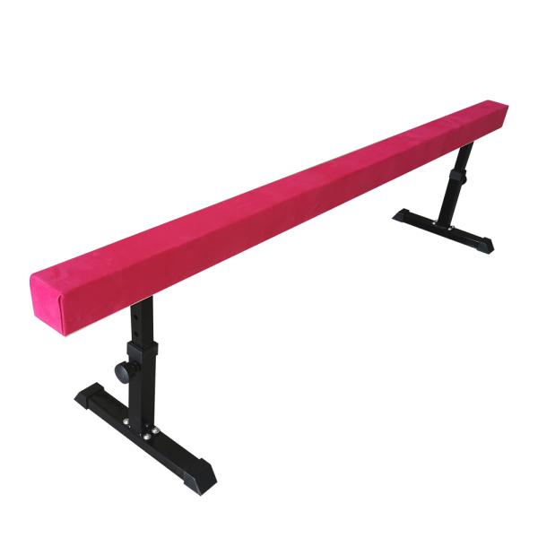 EPE Gymnastics Training Equipments Adjustable Balance Beam with Customized Color