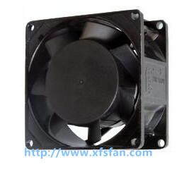 Wholesale 80*80*38mm 110V/120V/220V/240V AC Black Alumium Brushless Cooling Fan AC8038 from china suppliers