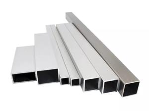 Wholesale 2024 0.7mm Aluminium Square Tube , Polished Anodized Aluminium Rectangular Pipe from china suppliers