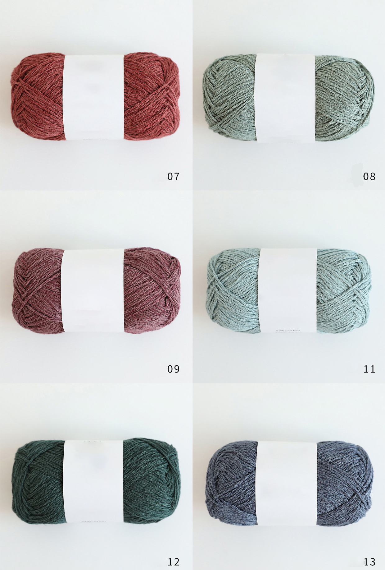 Multifunctional Cotton And Bamboo Blend Yarn Recyclable Lightweight