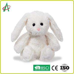 Wholesale CE Custom White Bunny Stuffed Toy 10 Inches For Babies from china suppliers