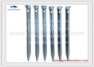 Wholesale Steel Ripple Tent Peg stakes from china suppliers