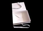 Rose Gold Logo Flat Folding Gift Boxes For T - Shirt Clothes Packaging