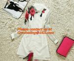 Retro Fashion Cotton Crochet Lace Collar Gorgeous Flower Motif Neckline Faux