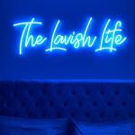 24V Blue Rohs LED Neon Signs 3d Led Acrylic Letters 20cm Hanging
