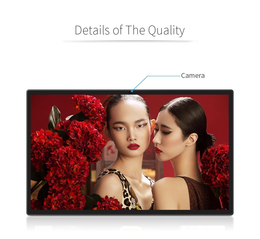 IPS Wifi HD Bluetooth 500nits Digital Signage Lcd Display