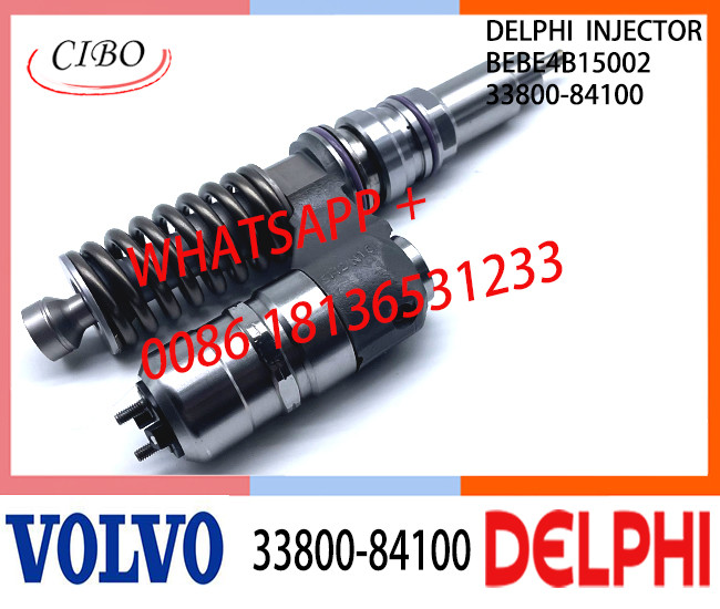 VOL 33800-84100 BEBE4B15002 Fuel engine Diesel Injector 33800-84100 BEBE4B15002 A3 for VOL L ENGINE TAIWAN 3