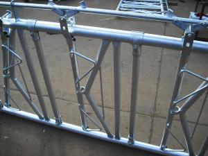 Wholesale High Strength Portable Dairy Cow Headlocks Well Coated 3020*1050mm Size from china suppliers