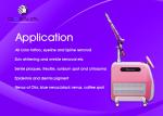 Painless ND YAG Laser Tattoo Removal Machine 1064nm / 532nm Wavelength