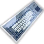 IP67 71 Keys Industrial Membrane Keyboard With Touch Pad Antistatic Keyboard