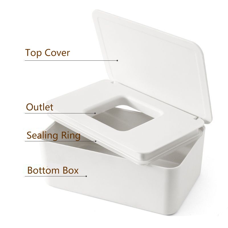 Storage Organizer Box Table Organizer Seal Up Case For Mask Other Home Storage Organization
