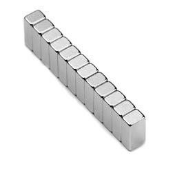 Wholesale N35 F8x8x4mm Standard Size Nickle Coated Neodymium Block Magnet from china suppliers