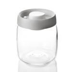 Wholesale Vacuum Jar Food Storage Canister Transparent Borosilicate Glass With