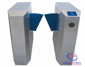 Wholesale Waist Height Stainless Steel Bidirectional Flap Barrier Gate , RFID Car Automatic Flap Barrier from china suppliers