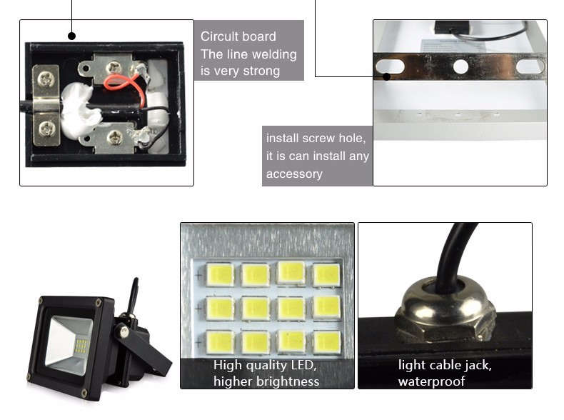 500C Waterproof LED Solar Flood Light Solar Powered Motion Sensor Flood Light