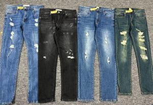 Wholesale Casual Full Length Jeans Stretch Denim Pants Fashion Slim Men Trend Jeans 4 from china suppliers