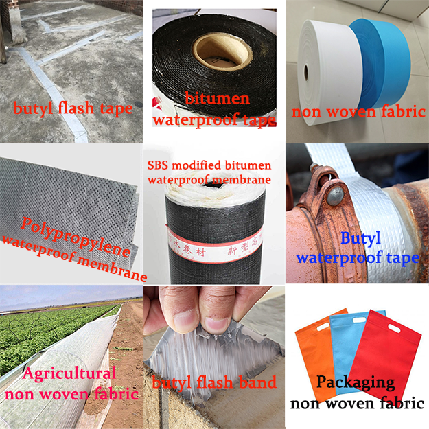 1.5mm Thickness Butyl Rubber Sealant Tape for Bituminous Roof Euro Waterproof Tape