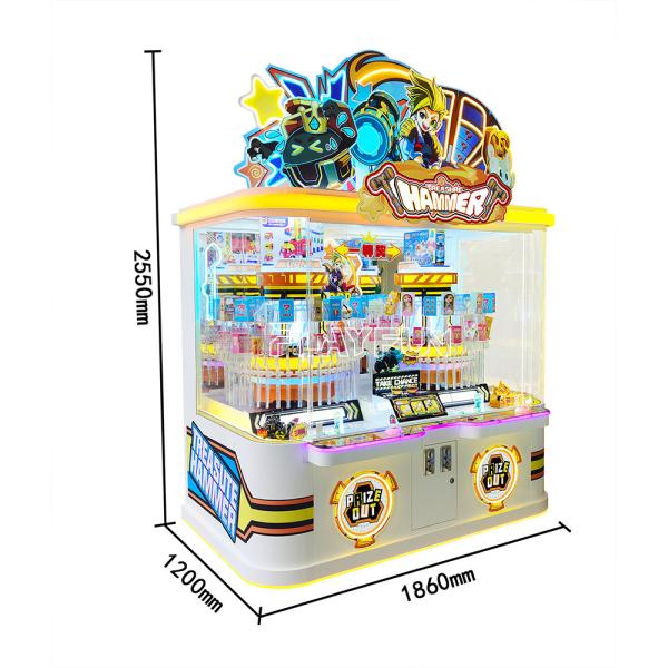 PlayFun Hot Selling High Quality Hammer Treasure Coin Operated Prize Gift