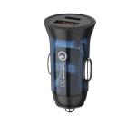 Universal Dual Port Car Charger QC 3.0 50W PD Quick Power Type C USB Car Charger