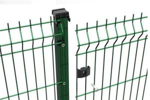 Wholesale 3mm-6mm Curved Welded Wire Fence Triangle Bending Fence Panels from china suppliers