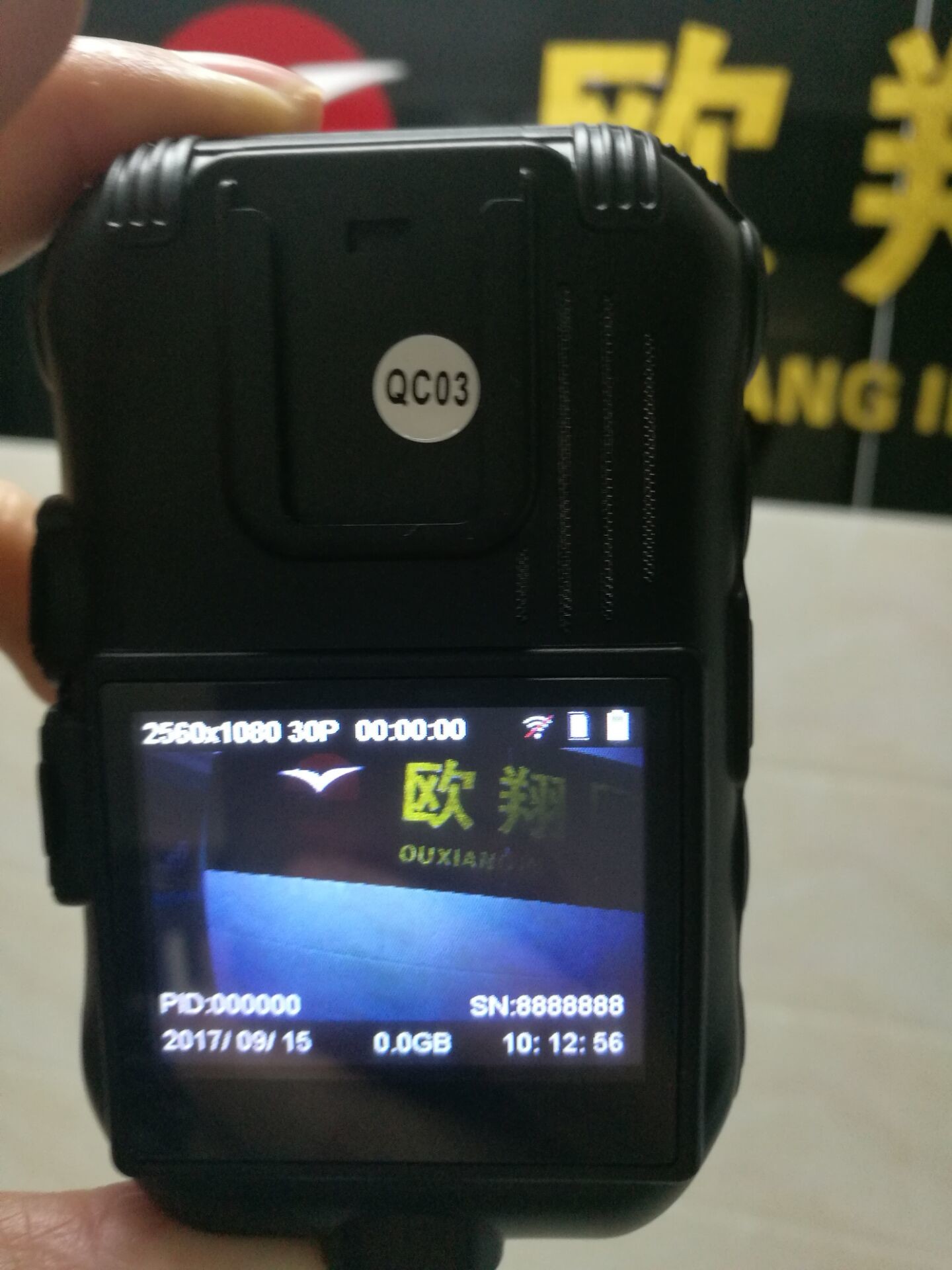 Shockproof Hd Police Body Cameras Ambarella A7LA50 Chipset With Charger Box