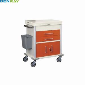Wholesale 660 X 420 X 950mm Steel Emergency Lockable Medical Trolley from china suppliers