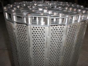 Wholesale SS wire mesh belts slat band conveyor belts Open top belts stainless steel conveyor belts from china suppliers