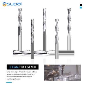 Wholesale 2 Flutes Carbide End Mill Varies Cutting Edge Type For Woodworking from china suppliers