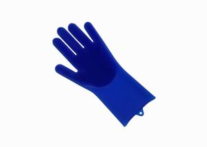Wholesale Reusable Silicone Cleaning Brush Scrubber Gloves For Household Kitchen Clean from china suppliers
