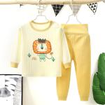 Home Children's Pajamas Sets Cotton Long Sleeved Trousers Suit Clothes