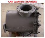 MARINE CAN WATER STRAINER S-TYPE 5K-350A JIS F7121 BODY-CAST IRON FILTER