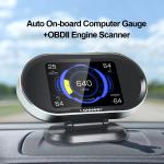 3.5inch TFT Konnwei KW206 OBD Gauge Display Car heads up display