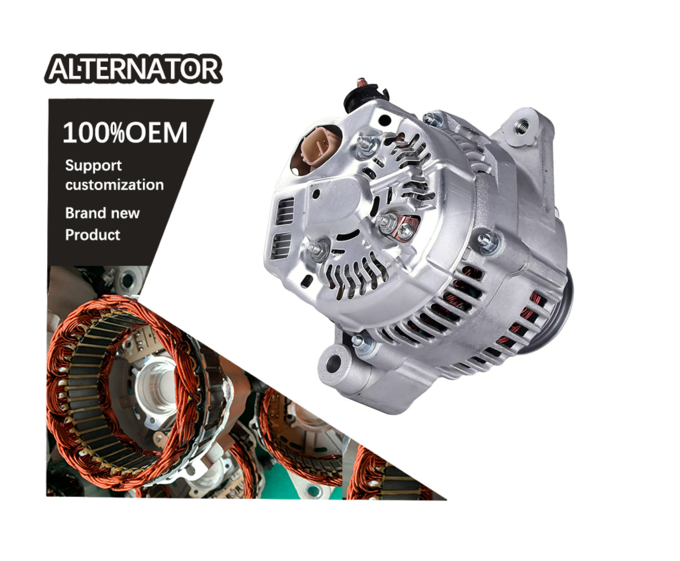 Alternador 12V 100A 1042112020 1042112021 1042112022 27060UM020 104211-2020 104211-2021 104211-2022 27060-UM020