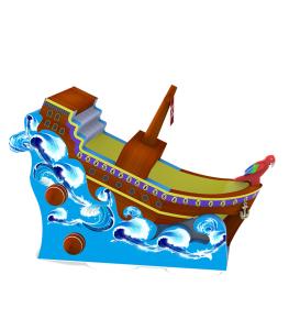 Wholesale Ocean Pirate Ship Commercial Inflatable Water Slide Rentals from china suppliers