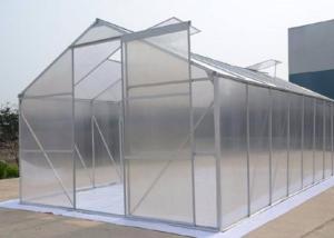 Wholesale 6mm Hollow One Stop Gardens Greenhouse , Transparent PC Sheet Greenhouse from china suppliers